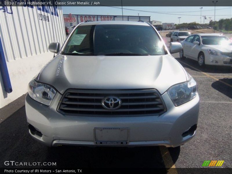Classic Silver Metallic / Ash 2010 Toyota Highlander V6