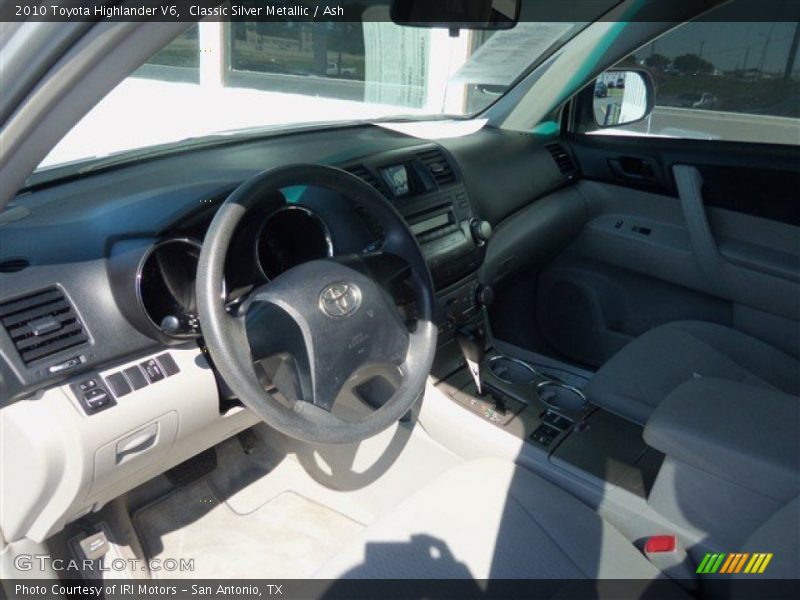 Classic Silver Metallic / Ash 2010 Toyota Highlander V6