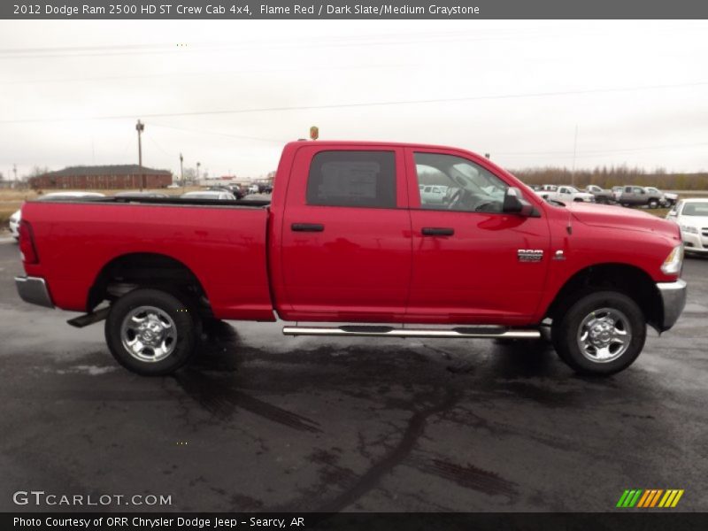 Flame Red / Dark Slate/Medium Graystone 2012 Dodge Ram 2500 HD ST Crew Cab 4x4