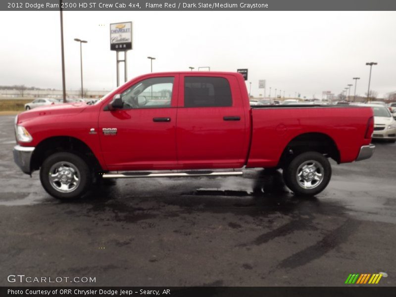 Flame Red / Dark Slate/Medium Graystone 2012 Dodge Ram 2500 HD ST Crew Cab 4x4