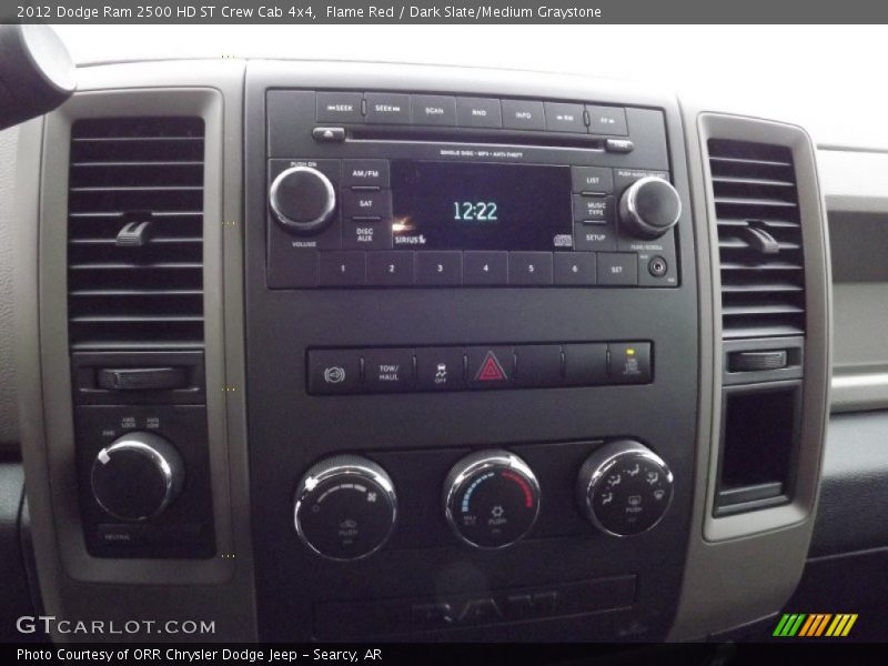 Flame Red / Dark Slate/Medium Graystone 2012 Dodge Ram 2500 HD ST Crew Cab 4x4