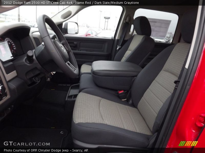 Flame Red / Dark Slate/Medium Graystone 2012 Dodge Ram 2500 HD ST Crew Cab 4x4