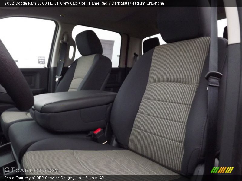 Flame Red / Dark Slate/Medium Graystone 2012 Dodge Ram 2500 HD ST Crew Cab 4x4