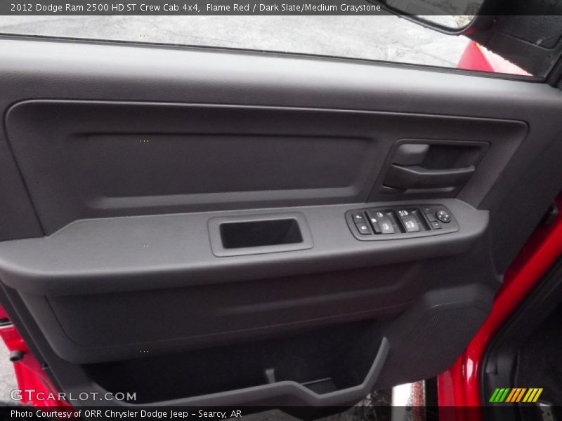 Flame Red / Dark Slate/Medium Graystone 2012 Dodge Ram 2500 HD ST Crew Cab 4x4