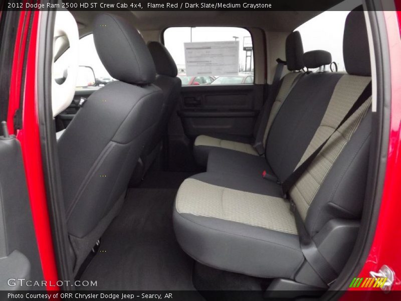 Flame Red / Dark Slate/Medium Graystone 2012 Dodge Ram 2500 HD ST Crew Cab 4x4