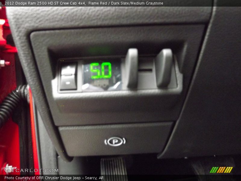 Flame Red / Dark Slate/Medium Graystone 2012 Dodge Ram 2500 HD ST Crew Cab 4x4
