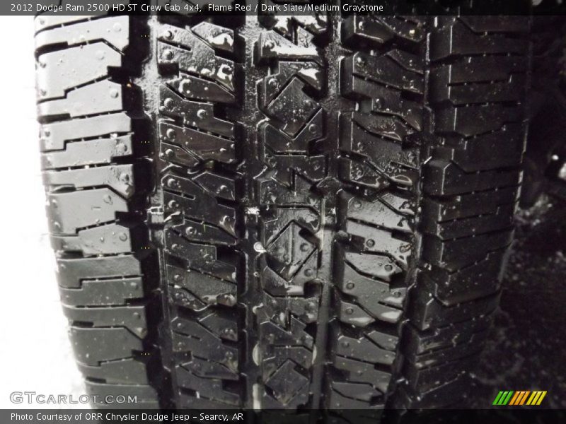 Flame Red / Dark Slate/Medium Graystone 2012 Dodge Ram 2500 HD ST Crew Cab 4x4