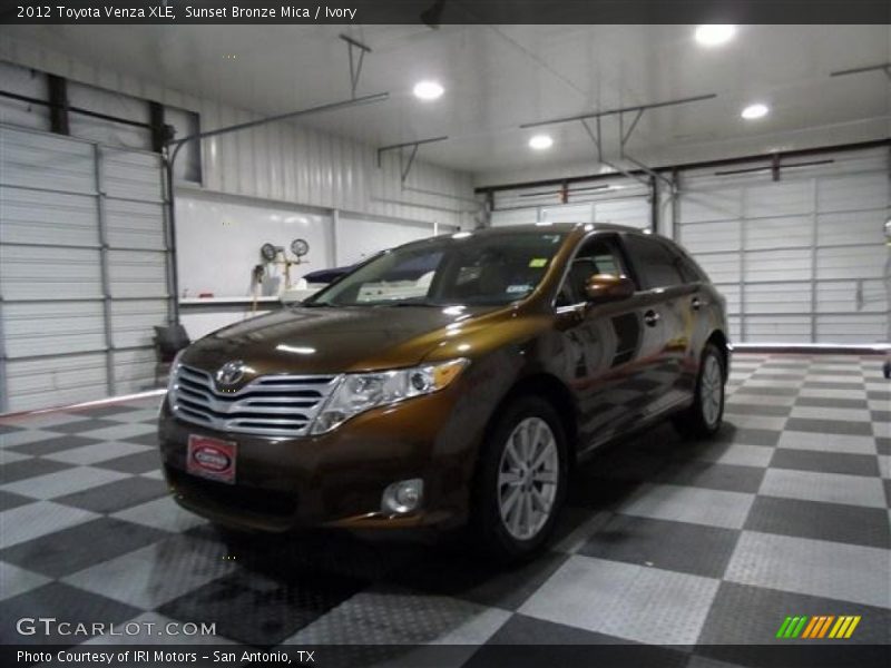 Sunset Bronze Mica / Ivory 2012 Toyota Venza XLE