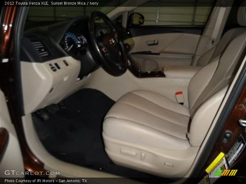 Sunset Bronze Mica / Ivory 2012 Toyota Venza XLE