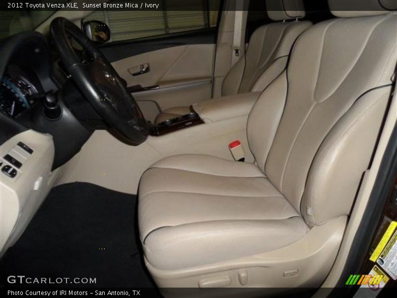Sunset Bronze Mica / Ivory 2012 Toyota Venza XLE