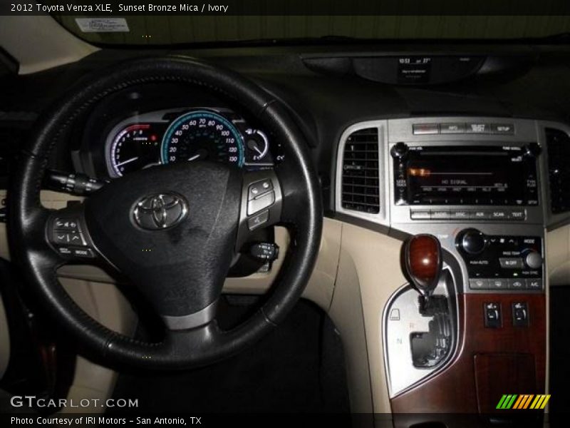 Sunset Bronze Mica / Ivory 2012 Toyota Venza XLE