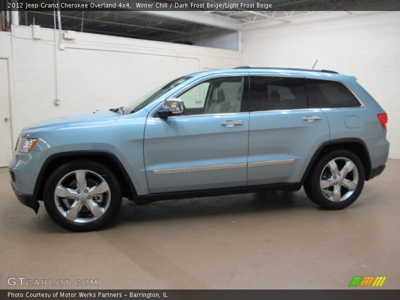  2012 Grand Cherokee Overland 4x4 Winter Chill