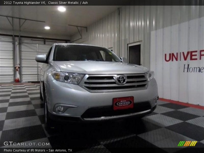 Classic Silver Metallic / Ash 2012 Toyota Highlander V6
