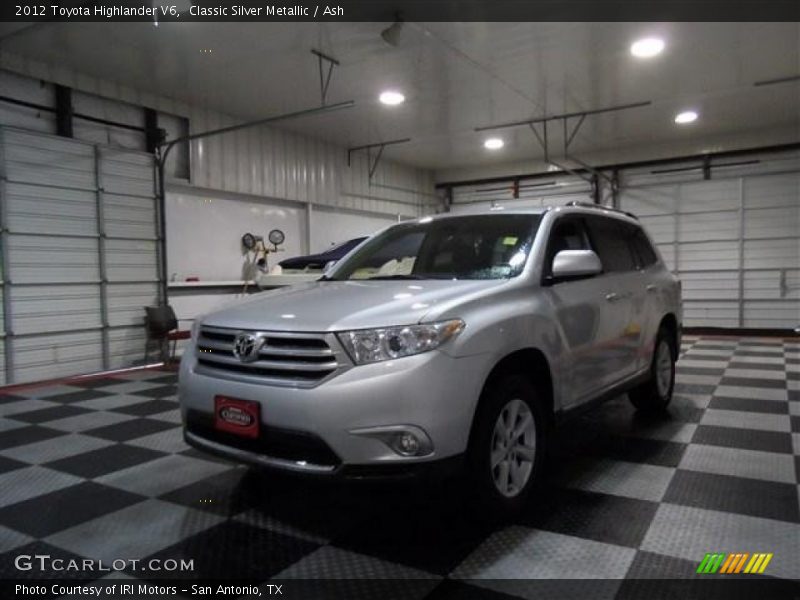 Classic Silver Metallic / Ash 2012 Toyota Highlander V6