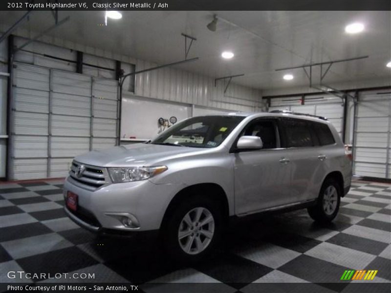Classic Silver Metallic / Ash 2012 Toyota Highlander V6