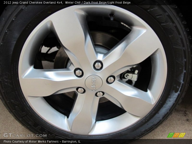  2012 Grand Cherokee Overland 4x4 Wheel