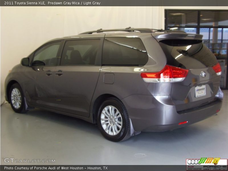 Predawn Gray Mica / Light Gray 2011 Toyota Sienna XLE