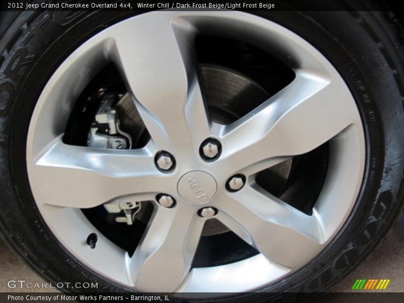  2012 Grand Cherokee Overland 4x4 Wheel