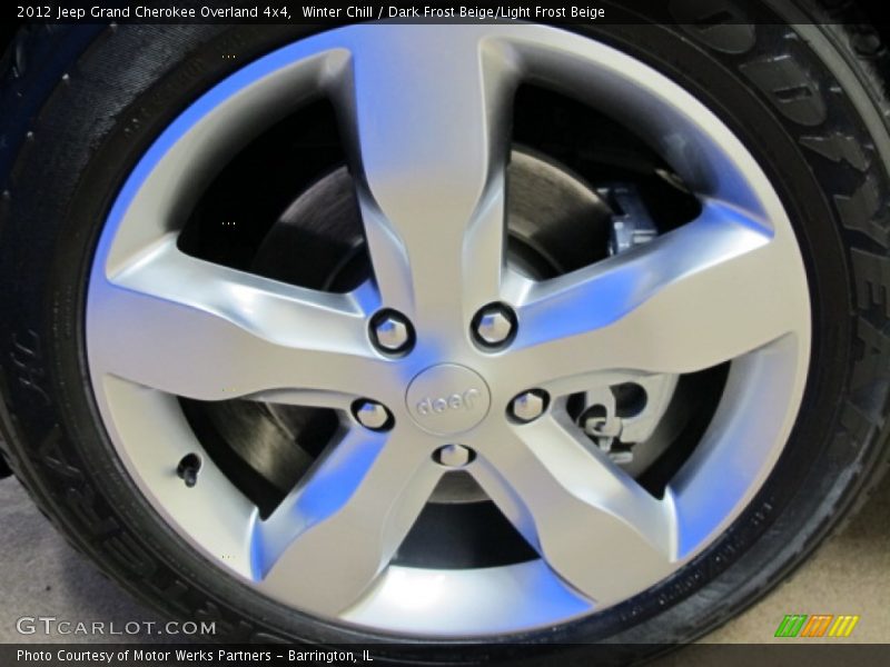  2012 Grand Cherokee Overland 4x4 Wheel