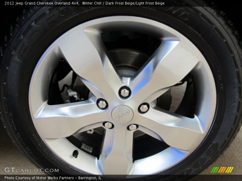  2012 Grand Cherokee Overland 4x4 Wheel