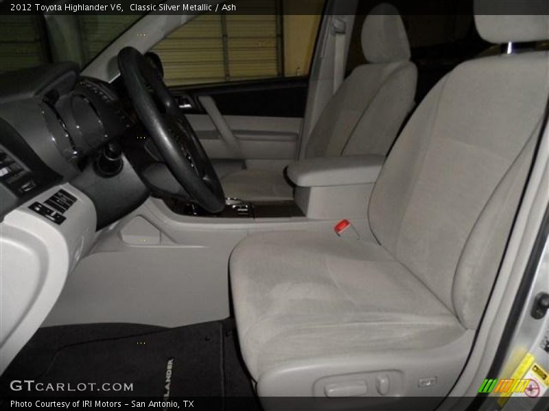Classic Silver Metallic / Ash 2012 Toyota Highlander V6