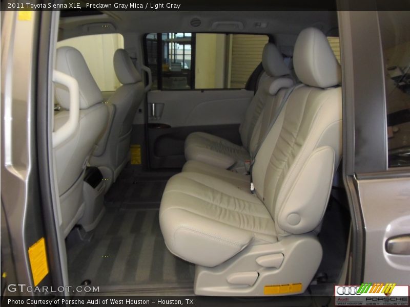 Predawn Gray Mica / Light Gray 2011 Toyota Sienna XLE
