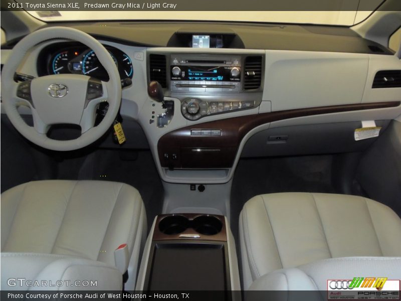 Predawn Gray Mica / Light Gray 2011 Toyota Sienna XLE