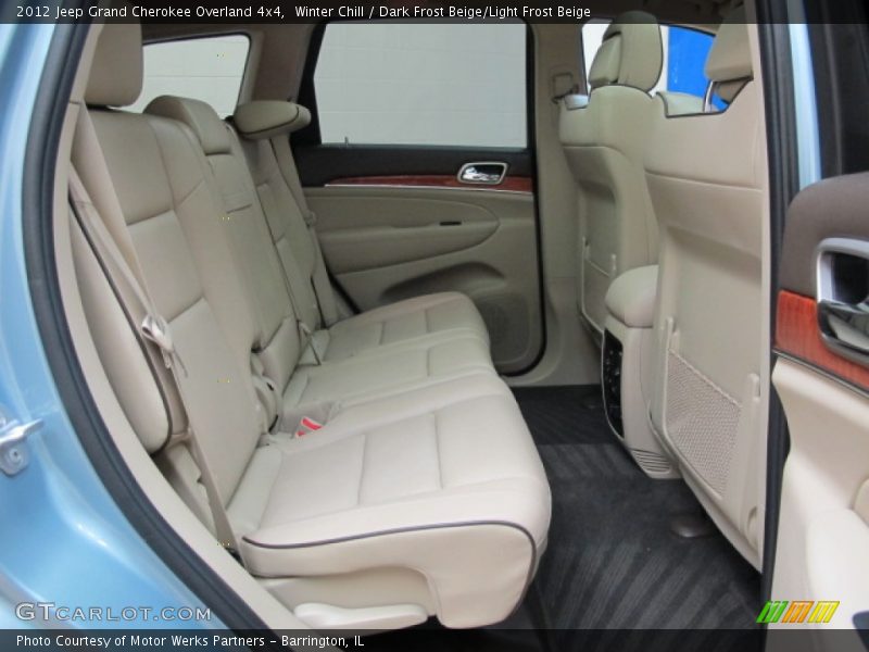 Rear Seat of 2012 Grand Cherokee Overland 4x4