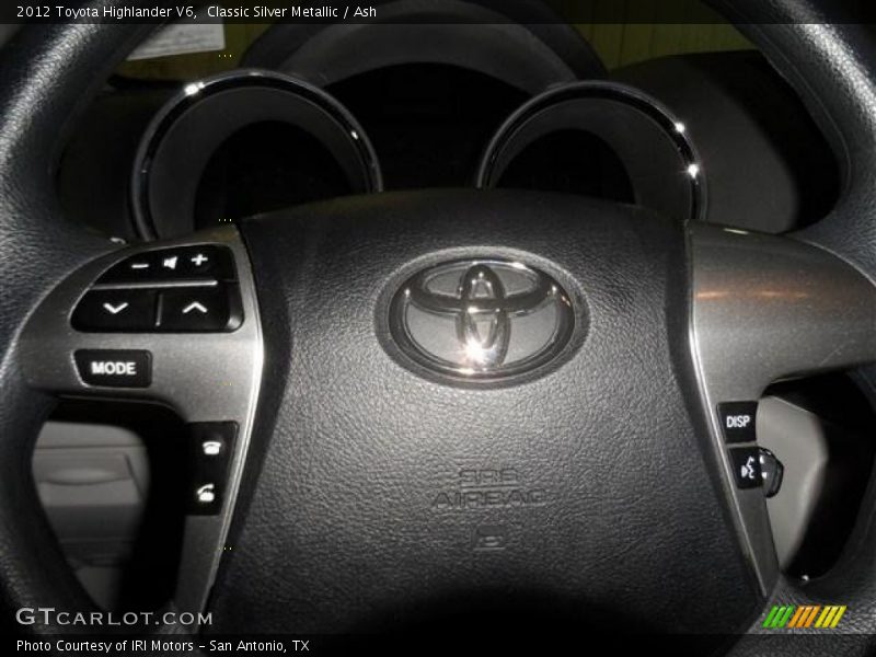 Classic Silver Metallic / Ash 2012 Toyota Highlander V6