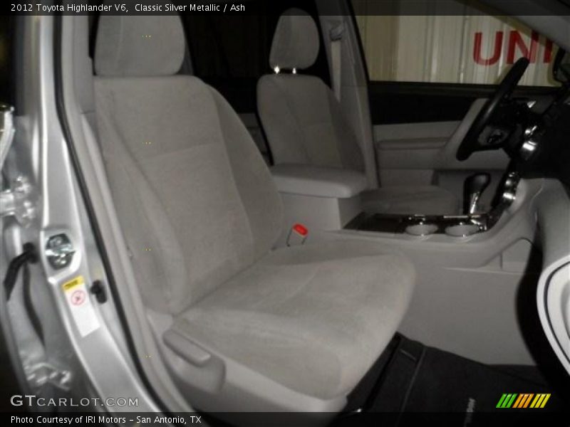 Classic Silver Metallic / Ash 2012 Toyota Highlander V6