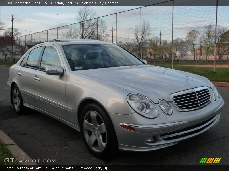 Iridium Silver Metallic / Charcoal 2006 Mercedes-Benz E 500 Sedan