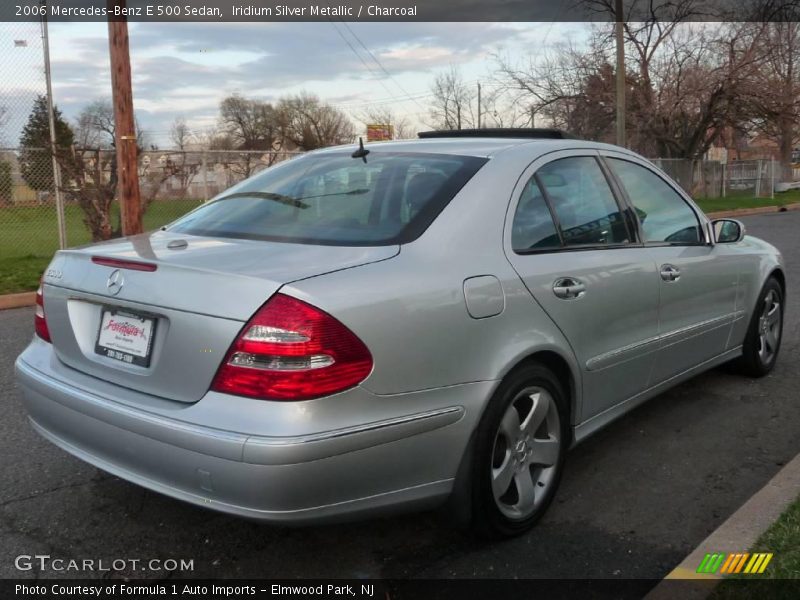 Iridium Silver Metallic / Charcoal 2006 Mercedes-Benz E 500 Sedan