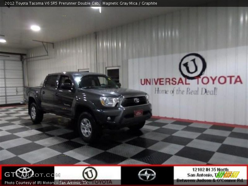 Magnetic Gray Mica / Graphite 2012 Toyota Tacoma V6 SR5 Prerunner Double Cab