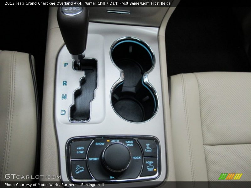  2012 Grand Cherokee Overland 4x4 5 Speed Automatic Shifter