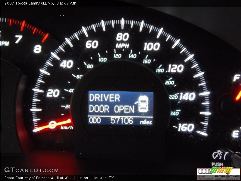 Black / Ash 2007 Toyota Camry XLE V6