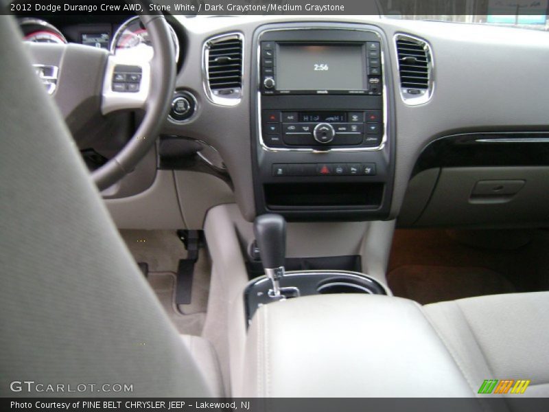 Stone White / Dark Graystone/Medium Graystone 2012 Dodge Durango Crew AWD