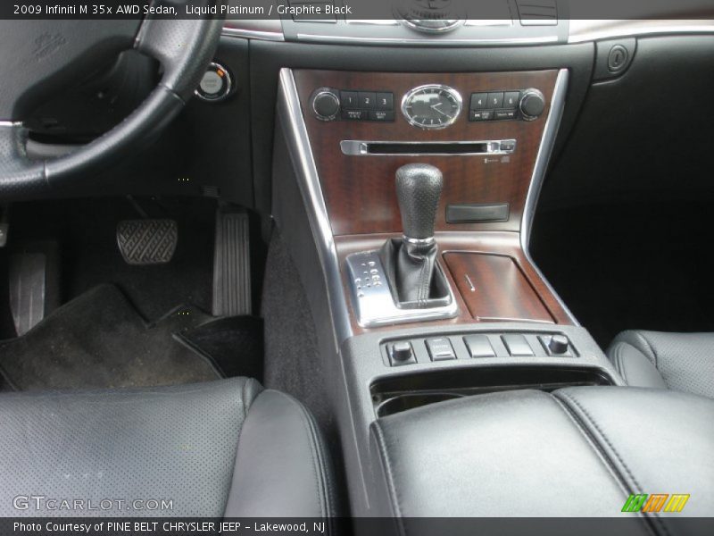 Liquid Platinum / Graphite Black 2009 Infiniti M 35x AWD Sedan
