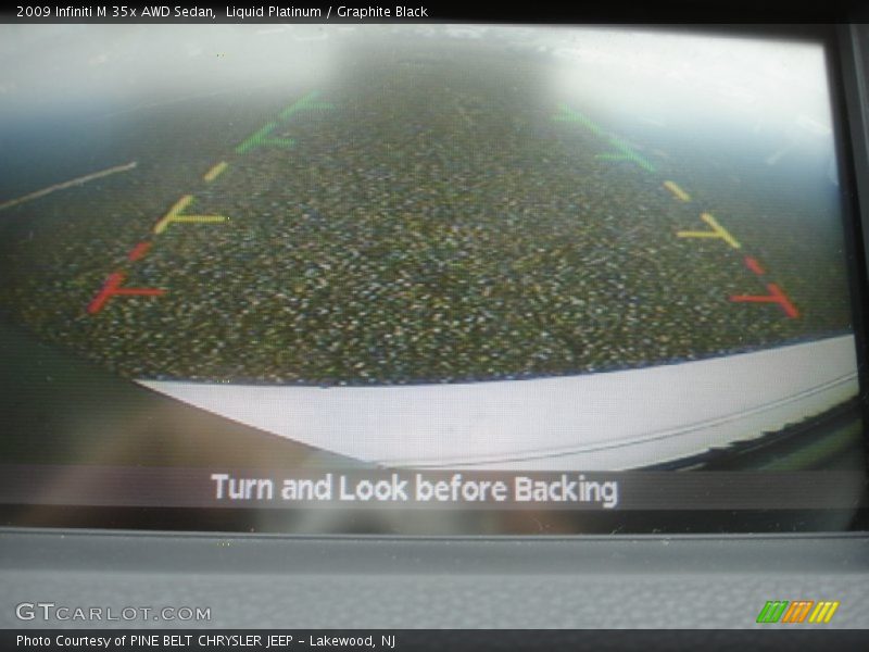 Liquid Platinum / Graphite Black 2009 Infiniti M 35x AWD Sedan