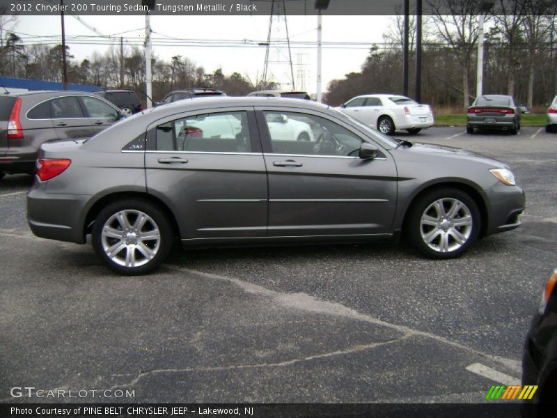 Tungsten Metallic / Black 2012 Chrysler 200 Touring Sedan