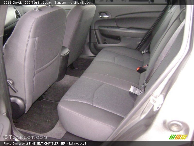 Tungsten Metallic / Black 2012 Chrysler 200 Touring Sedan