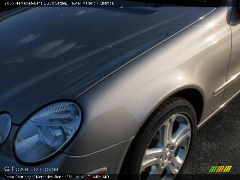 Pewter Metallic / Charcoal 2006 Mercedes-Benz E 350 Sedan