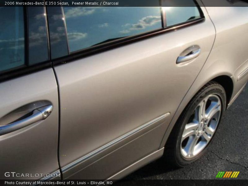 Pewter Metallic / Charcoal 2006 Mercedes-Benz E 350 Sedan