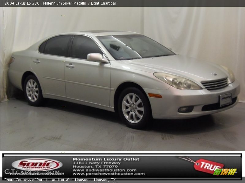 Millennium Silver Metallic / Light Charcoal 2004 Lexus ES 330