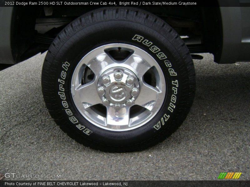  2012 Ram 2500 HD SLT Outdoorsman Crew Cab 4x4 Wheel