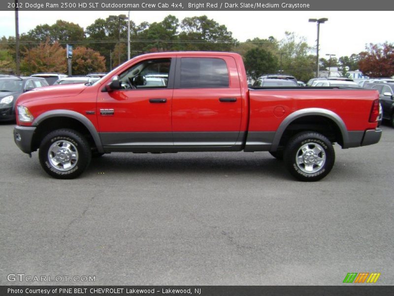  2012 Ram 2500 HD SLT Outdoorsman Crew Cab 4x4 Bright Red