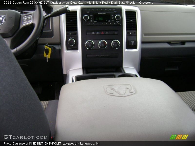 Bright Red / Dark Slate/Medium Graystone 2012 Dodge Ram 2500 HD SLT Outdoorsman Crew Cab 4x4