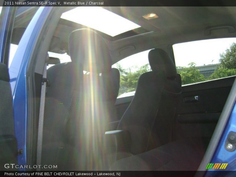 Metallic Blue / Charcoal 2011 Nissan Sentra SE-R Spec V