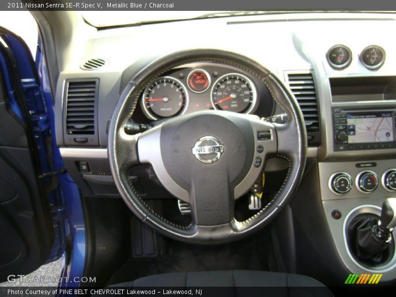  2011 Sentra SE-R Spec V Steering Wheel
