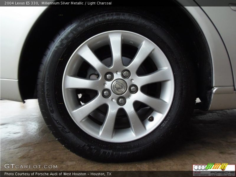Millennium Silver Metallic / Light Charcoal 2004 Lexus ES 330