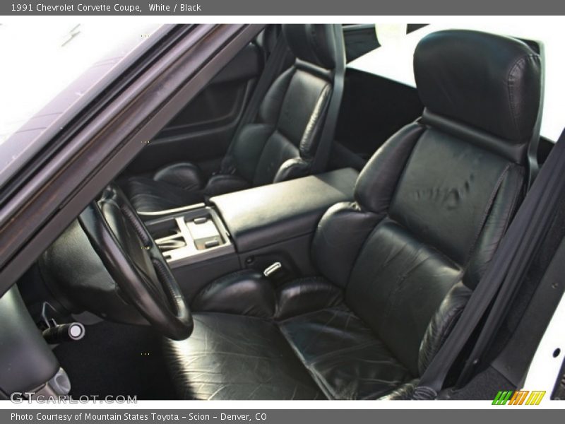 Front Seat of 1991 Corvette Coupe